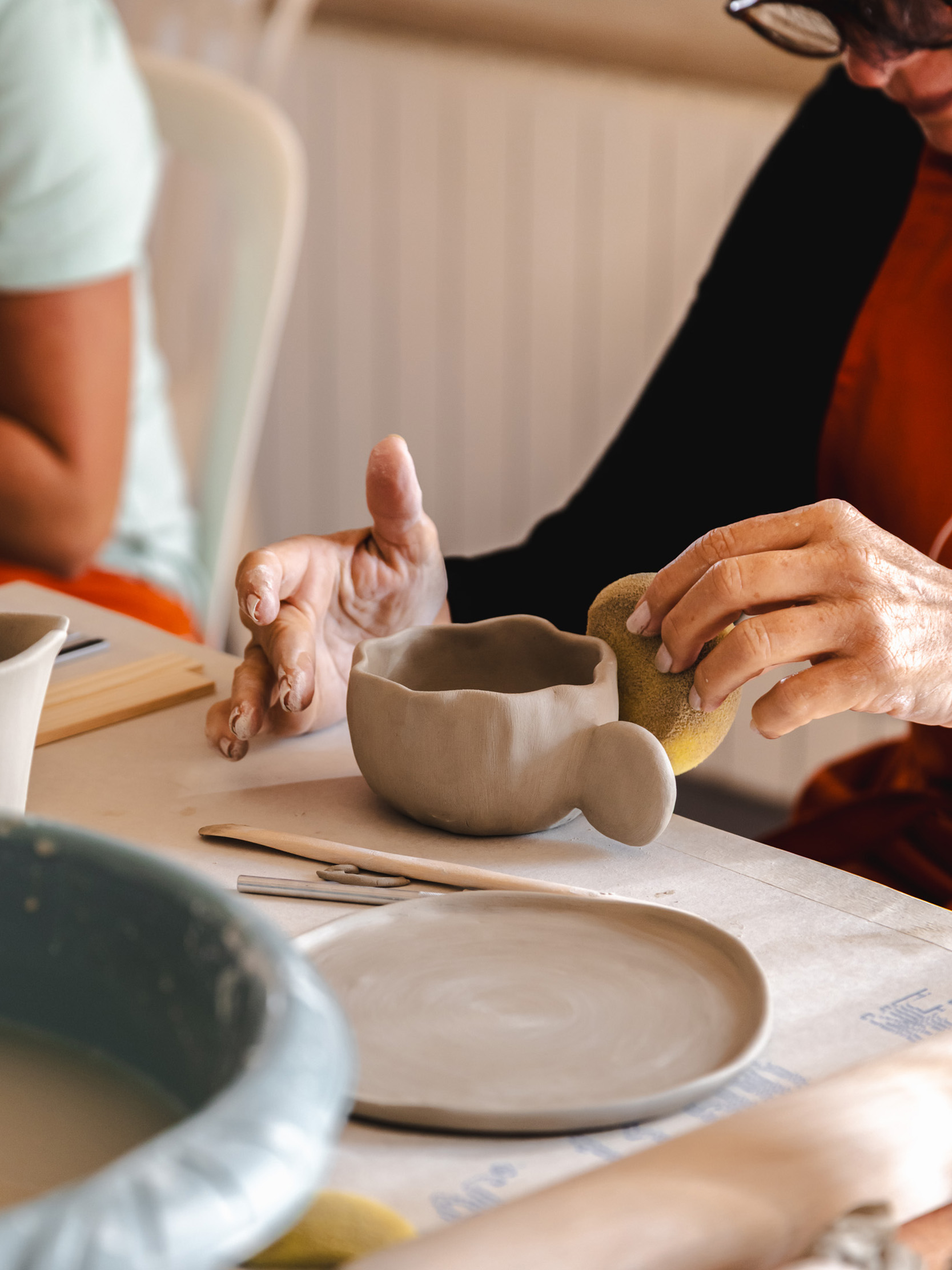 Vanessa Audibert - Lestudiova Photographie culinaire à Toulouse - Reportage photo évenement Madame Voyage retraite de poterie à Toulouse