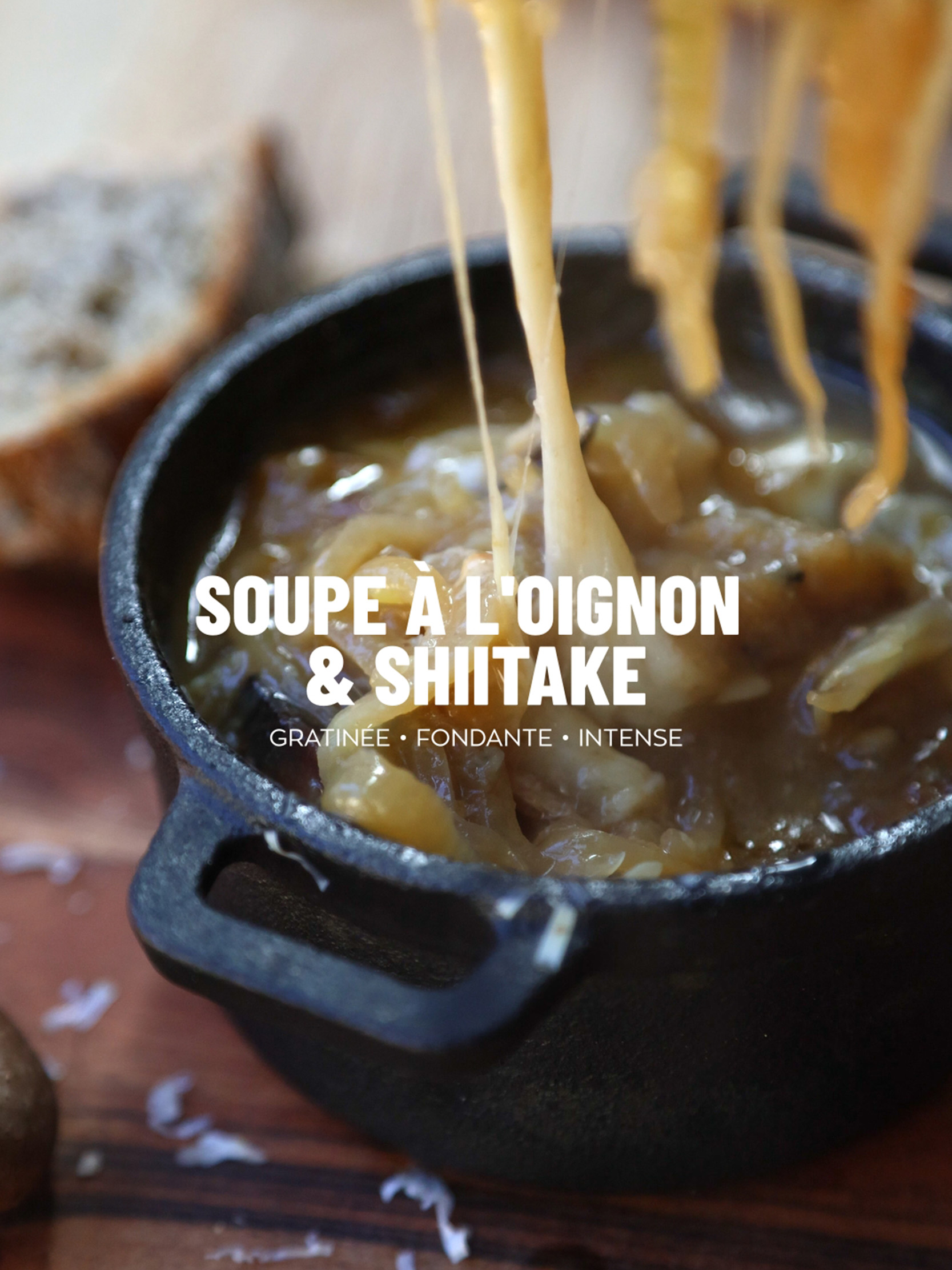 Vanessa Audibert - Lestudiova Photographie culinaire à Toulouse - Ma recette de soupe a l'oignon et shiitake