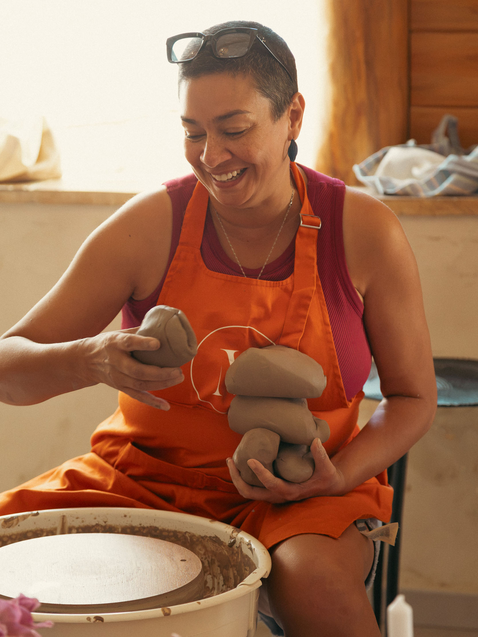 Vanessa Audibert - Lestudiova Photographie culinaire à Toulouse - Reportage photo évenement Madame Voyage retraite de poterie à Toulouse