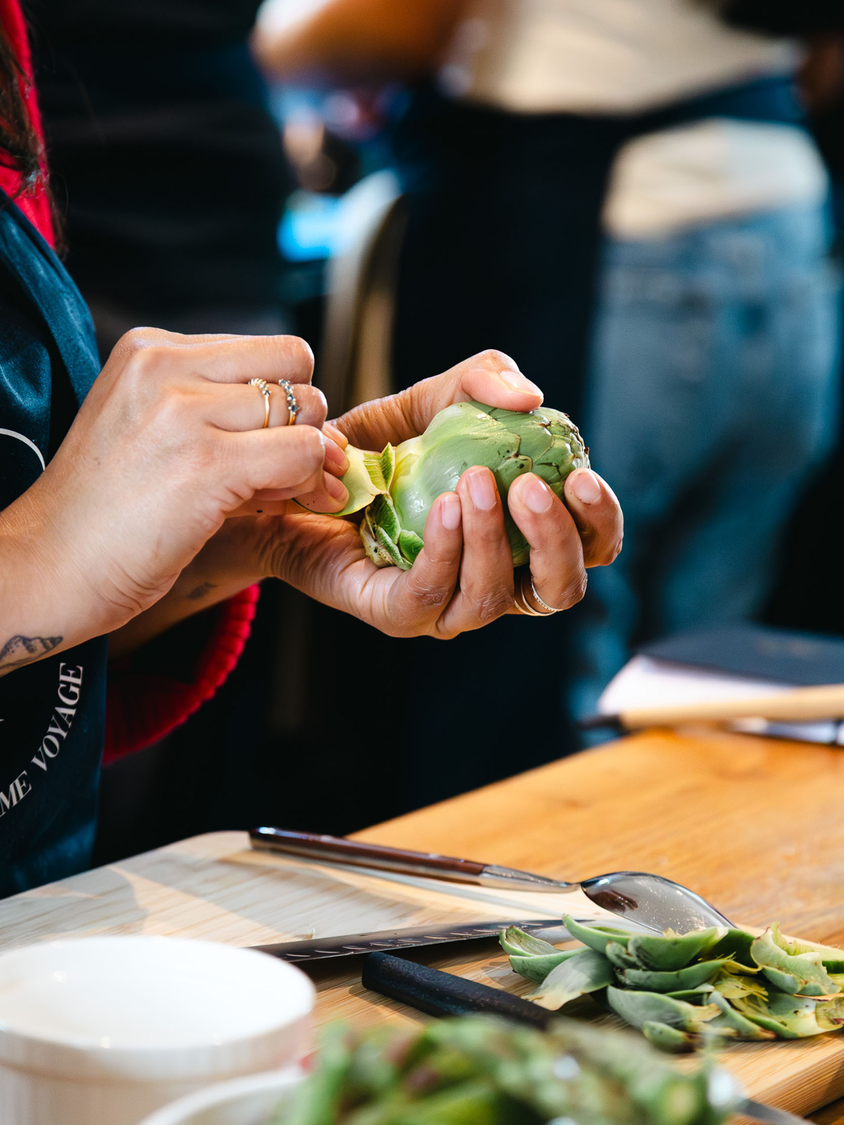 Vanessa Audibert - Lestudiova Photographie culinaire à Toulouse - Reportage photo food Madame Voyage x Geraldine Cooking Class